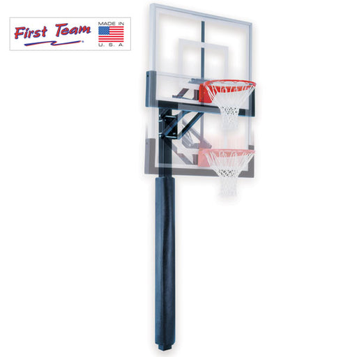 First Team Champ In Ground Adjustable Basketball Goal