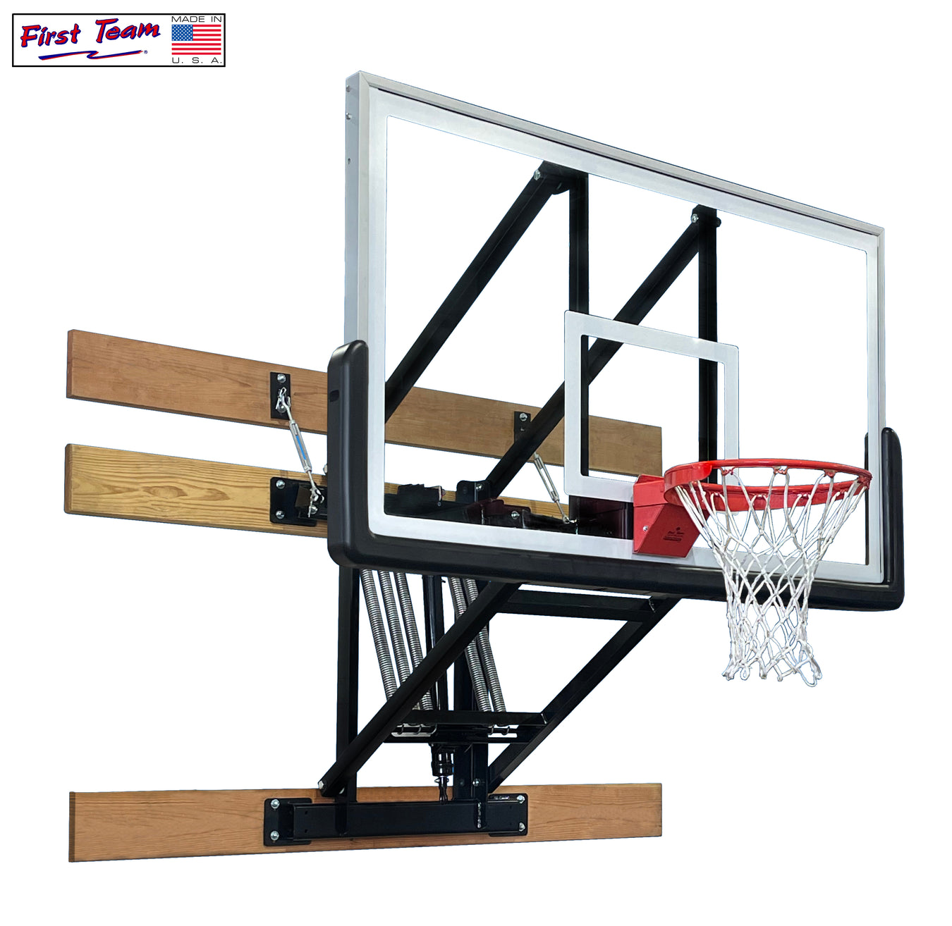 First Team Wall Mount Basketball Systems