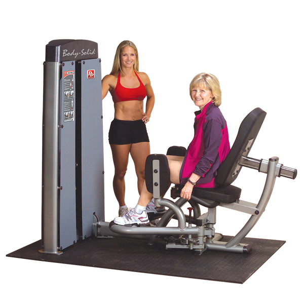 Body Solid Pro Dual Inner and Outer Thigh Leg Abduction Machine DIOT-SF