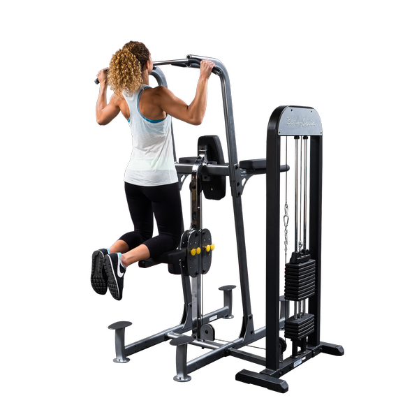 Body Solid PRO-SELECT WEIGHT ASSISTED CHIN-DIP MACHINE FCD-STK