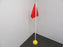 First Team FT4025TF Official Soccer Corner Flags with Weighted Base