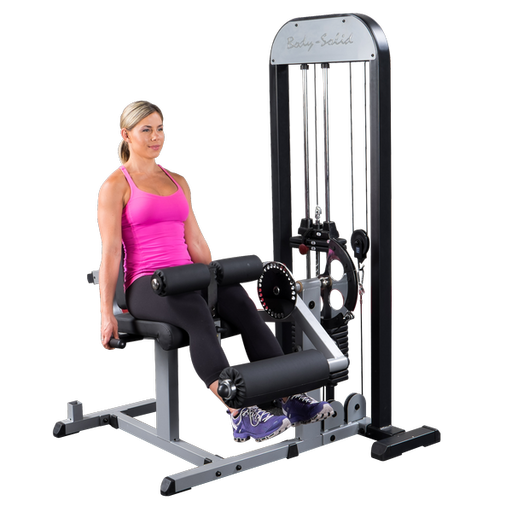 Body Solid Pro Select Leg Extension and Leg Curl Machine GCEC-STK