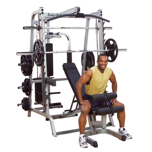 Body Solid Series 7 Advanced Smith Gym Machine GS348QP4
