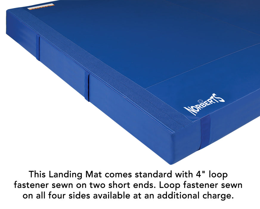 Norberts G-2617 6' x 15'6" x 20cm Folding Landing Mat Gymnastics Mat
