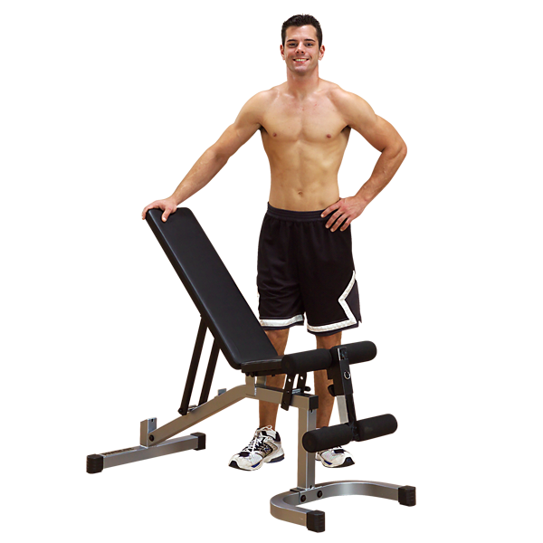 Body-Solid Pro Clubline Bench Rack Combo