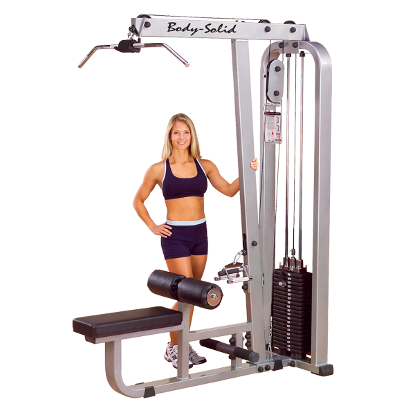 Body Solid Lat Mid Row Seated Pulldown SLM300G-2