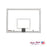 First Team PH4260 Glass Basketball Backboard