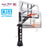 First Team Stainless Olympian Adjustable Basketball Goal