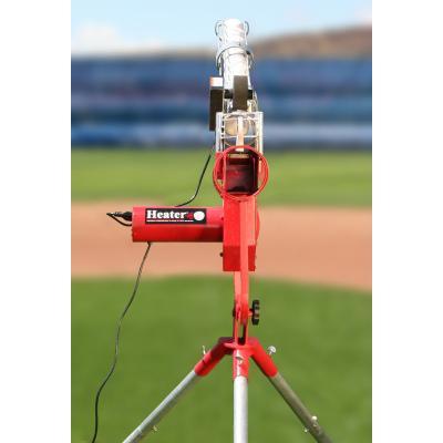 Heater Pro Real Curveball Pitching Machine With Auto Ballfeeder